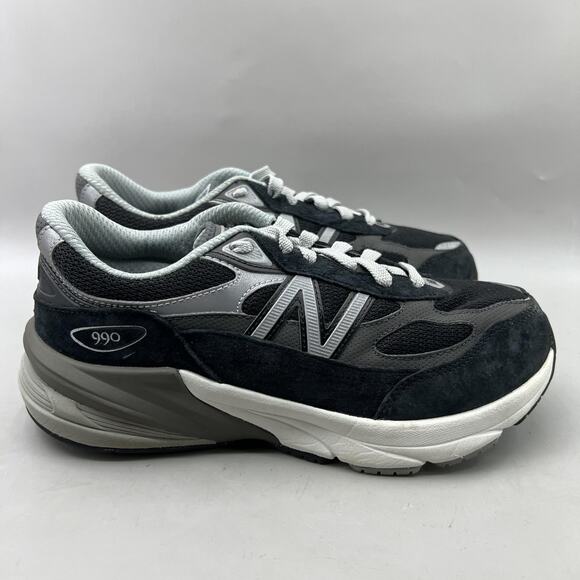 Women's 8 / Boy's 6.5 - New Balance 990v6 XW Extra Wide Running Shoes Sneakers - Picture 1 of 8